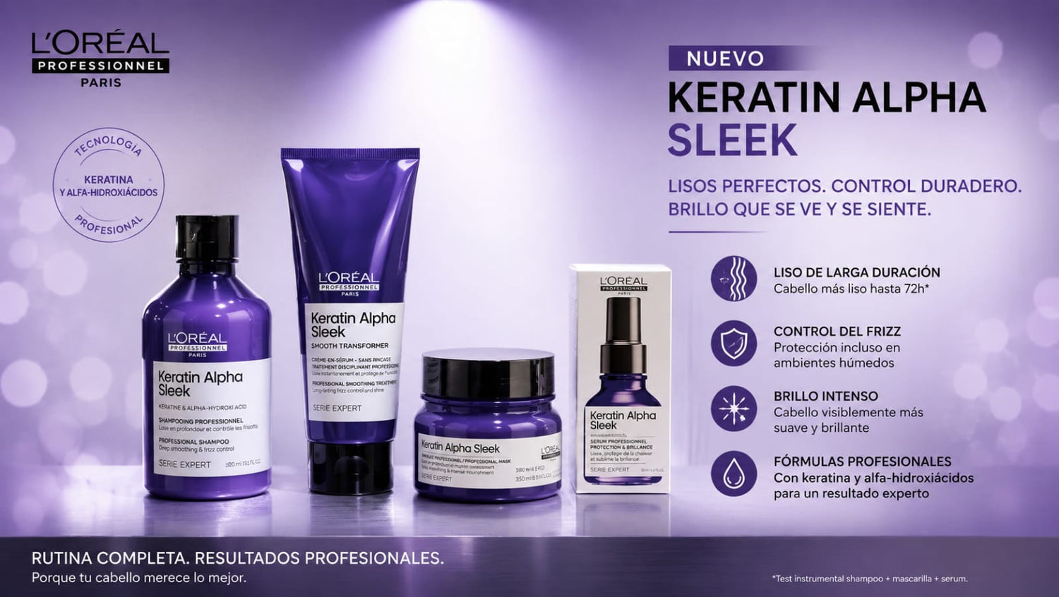 L'Oréal Keratin Alpha Sleek