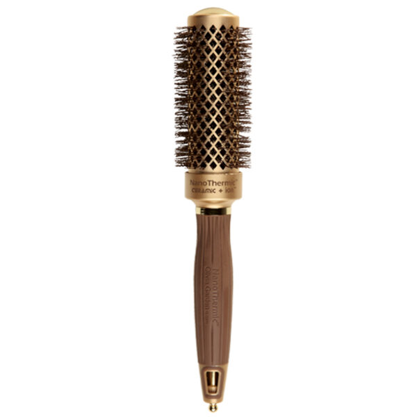 Cepillo Nano Termico Dorado 1 1/4 NT-34
